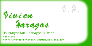 vivien haragos business card